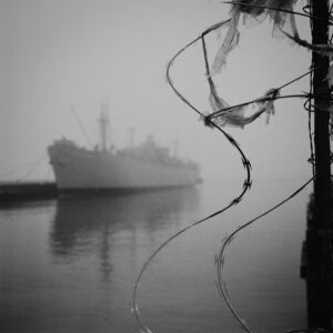 WWII Liberty Ship in Fog, Embarcadero, San Francisco (1996)