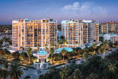 1-RitzNaples_Aerial_Dusk_Bright_Buildings